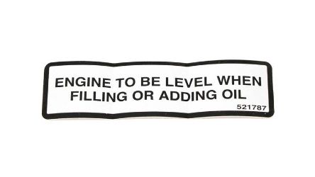 Bobcat 521787 Warning Decal 