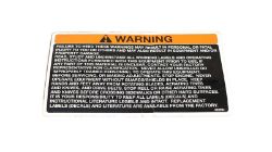 Bobcat 522394 Warning Decal 