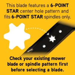 MTD 490-110-C155 50" Hi Lift Blade Set - MTD 490-110-C155