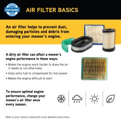 MTD 490-200-C065 Air Filter 