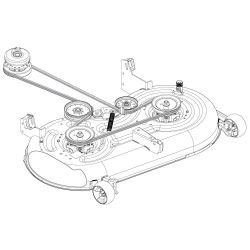 MTD 490-501-C081 42 RZT Deck Belt - MTD 490-501-C081