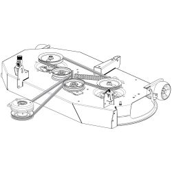 MTD 490-501-C082 46" RZT Deck Belt - MTD 490-501-C082