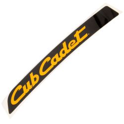 MTD 777D20314 Cub Cadet Logo Label - MTD 777D20314