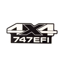 MTD 777D20652 Universal Bed 747 E Label 