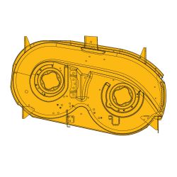 MTD 983-04171A-4021 42 Deck Shell Assembly 