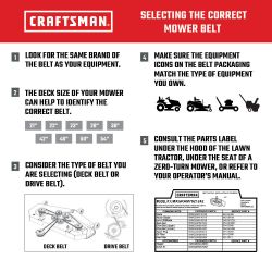 MTD CMXGZAM501079 Snow Auger Belt - MTD CMXGZAM501079