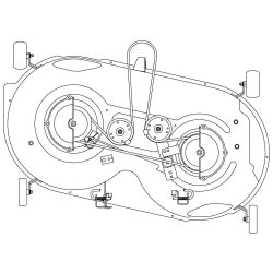 MTD OCC-754-04219 A Sec V-Type Belt - MTD OCC-754-04219