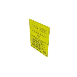 Toro 104-2449 Coolant Decal - TOR 104-2449