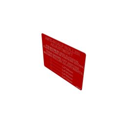 Toro 105-7798 Anti-Scalp Decal - TOR 105-7798