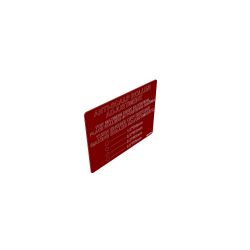 Toro 105-7798 Anti-Scalp Decal - TOR 105-7798