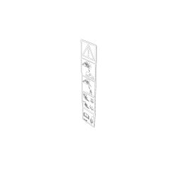 Toro 107-3069 Warning Decal 