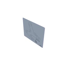 Toro 108-5981 Belt Routing Decal - TOR 108-5981