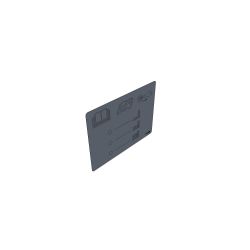 Toro 112-3858 Anti-Scalp Decal - TOR 112-3858