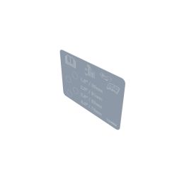Toro 112-9840 Anti-Scalp Decal - TOR 112-9840