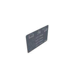 Toro 112-9840 Anti-Scalp Decal - TOR 112-9840