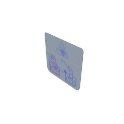 Toro 121-6847 Danger Decal - TOR 121-6847