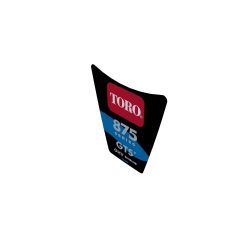 Toro 125-2506 Shroud Decal - TOR 125-2506