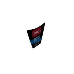 Toro 125-2506 Shroud Decal - TOR 125-2506