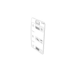 Toro 131-1180 Baffle Adjustment Decal 