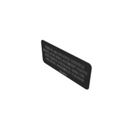 Toro 132-6922 Service Deck Decal - TOR 132-6922