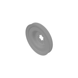 Toro 135-7365 5.34" Pulley - TOR 135-7365