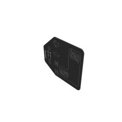 Toro 136-4243 Left Hand Control Lever Decal - TOR 136-4243