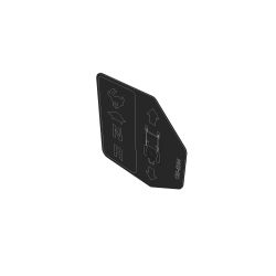Toro 136-4244 Right Hand Control Lever Decal - TOR 136-4244