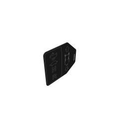 Toro 136-4244 Right Hand Control Lever Decal - TOR 136-4244