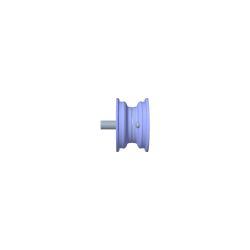 Toro 137-3436 Wheel w/ Keyway & Stem - TOR 137-3436