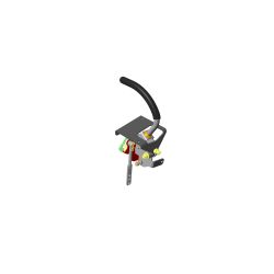 Toro 139-1487 Left Hand Control Handle Assembly - TOR 139-1487