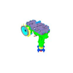 Toro 140-5181 Right Hand Hydro Transmission Assembly 