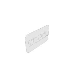 Toro 145-0854 Decal-Toro, Silver - TOR 145-0854