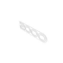 Toro 145-8407 Decal-2000 Series - TOR 145-8407