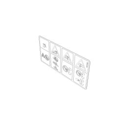 Toro 147-5152 Decal-Danger, Deck - TOR 147-5152