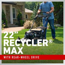 Toro 21485 22" SmartStow Recycler Max Personal Pace Self-Propelled Gas Lawn Mower - TOR 21485