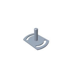 Toro 44-6301 Left Hand Idler Plate - TOR 44-6301
