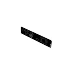 Toro 93-7298 Control Bar Decal - TOR 93-7298