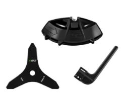 EGO ABB1203-1 Metal Blade Combo Kit - Includes 3-Teeth Metal Blade, Trimmer Guard & Safety Barrier Bar 