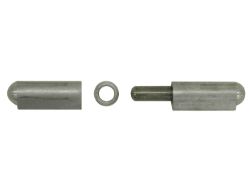 Buyers Products AFSSP100 4" Aluminum Weld On "Bullet" Hinge with Stainless Steel Pin and Bushing - BUY AFSSP100