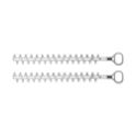 EGO AHB5300PA 21" Short and Extended Pole Hedge Trimmer Blade Set  