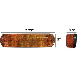 Stens AR60250 LED Amber Cab Light - STE AR60250
