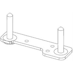 Ariens 00188400 Engine Bolt Strap Weldment 