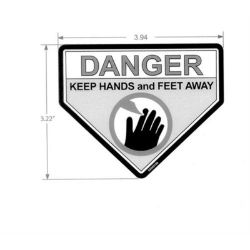 Ariens 02988100 Danger Decal 