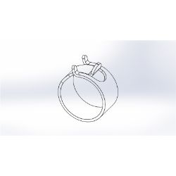Ariens 03278800 Fuel Line Clamp 