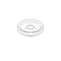 Ariens 03399702 LSE Spline Spindle Pulley 