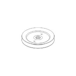 Ariens 03399709 6.34" OD Spindle Pulley 