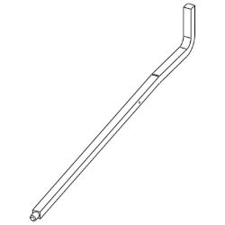 Ariens 03784500 60" 66" 72" Plate Control Rod 