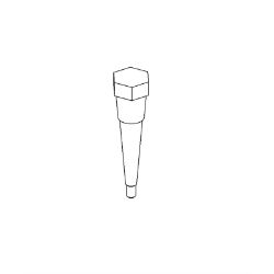 Ariens 03995800 Compact Cast Iron Dipstick 