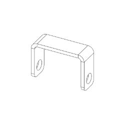 Ariens 04063600 Pro-Turn YZ Roll Over Protection System Stop Bracket 