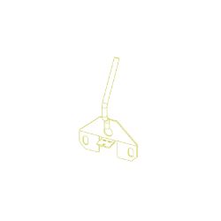 Ariens 04321800 Chute Control Lever 